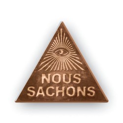 Pin's métal Complots Faciles - NOUS SACHONS